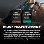 ONNIT Total Human Adult Multivitamin Dietary Supplement Comprehensive Capsule Packs with Day and Night Support, Daily Vitamin Packs for Men and Women, Dietary Supplement Capsules, 30-Day Supply
