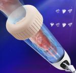 Ultimate Pleasure Enhancer for Men, Wireless Pulsating Male Stimulation Device with Adjustable Settings and Soft Silicone Sleeve QM42810