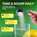 Nature's Pure Blend Liquid Nitric Oxide Supplements for Men – L-Arginine Powder – Nitric Oxide Booster & Circulation Supplement – Blood Flow Support, L Arginine and L Citrulline – 5000 MG