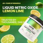 Nature's Pure Blend Liquid Nitric Oxide Supplements for Men – L-Arginine Powder – Nitric Oxide Booster & Circulation Supplement – Blood Flow Support, L Arginine and L Citrulline – 5000 MG