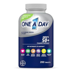 One A Day Men’s 50+ Multivitamin Supplement, 200 Count
