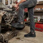 Scurtain Men's Slip On Walking Shoes Cushioning Hands Free Non Slip Comfortable Workout Running Tennis Gym Athletic ActiveBreeze Fashion Sneakers Black 9.5