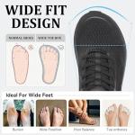 Scurtain Men's Slip On Walking Shoes Cushioning Hands Free Non Slip Comfortable Workout Running Tennis Gym Athletic ActiveBreeze Fashion Sneakers Black 9.5