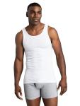 Fruit of the Loom Men's Tag-Free Tank A-Shirt, 6 Pack-White, Large