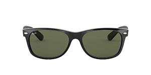 Ray-Ban New Wayfarer Sunglasses - Black & G-15 Green