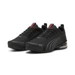 Puma Mens Voltaic Evo Cross Trainer, Puma Mens Black-Stormy Slate-for All Time Red, 10