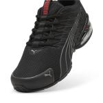 Puma Mens Voltaic Evo Cross Trainer, Puma Mens Black-Stormy Slate-for All Time Red, 10