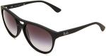 Ray-Ban Men's RB4170 Brad Round Sunglasses, Rubberized Havana, 58 mm
