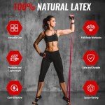 LI FITNESS Heavy Duty Resistance Bands Set of 5