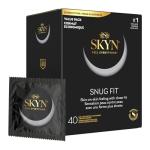 SKYN Snug Fit Lubricated Latex-Free Closer Fit Condoms, 40 Count