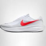 Nike Men's Revolution 8 Road Running Shoes, White/Bright Crimson-Pure Platinum-Black, 9.5