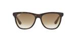Ray-Ban RB4184 Square Sunglasses, Light Havana/Brown Gradient, 54 mm