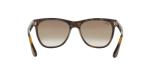 Ray-Ban RB4184 Square Sunglasses, Light Havana/Brown Gradient, 54 mm