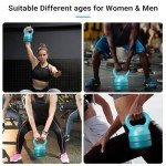 Adjustable 3-in-1 Kettlebell Set for Strength Training
