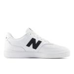 New Balance Men's 080 Court Sneaker, Nb 103 White/Black, 10.5