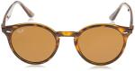 Ray-Ban Unisex RB2180 Round Sunglasses, Light Havana/Dark Brown, 49 mm