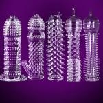 WOHUTAR ㅤNew Reusable Sleeves 1336Girth for Men Extender Enlarger Extension Enhancer Ball Stretch Sleeve Girth Best Gift-(Transparent-5PCS)