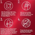 Durex Condoms, Extra Sensitive & Extra Lubricated Condoms, Ultra Fine, Natural Latex Condoms, (Packaging May Vary) , 24 Count (Pack of 2)