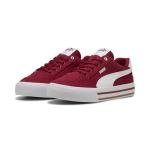 Puma Men's Court Classic Vulc Sneaker, Dark Crimson-Puma White, 9