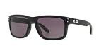 Oakley Mens OO9102 Holbrook Square Sunglasses, Matte Black/Warm Grey, 57 mm