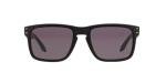Oakley Mens OO9102 Holbrook Square Sunglasses, Matte Black/Warm Grey, 57 mm