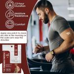 The Friendly Patch Rise & Shine – Stamina strength performance Patches for Men with Tongkat Ali-Longjack, Horny Goat Weed, Tribulus Terrestris, Black Maca extra strength for Men & Women 8-Pack