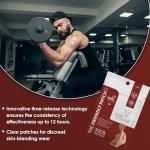 The Friendly Patch Rise & Shine – Stamina strength performance Patches for Men with Tongkat Ali-Longjack, Horny Goat Weed, Tribulus Terrestris, Black Maca extra strength for Men & Women 8-Pack