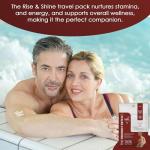 The Friendly Patch Rise & Shine – Stamina strength performance Patches for Men with Tongkat Ali-Longjack, Horny Goat Weed, Tribulus Terrestris, Black Maca extra strength for Men & Women 8-Pack