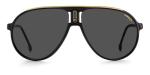 Carrera 65/N Champion Sunglasses, Unisex Aviator Sunglasses with UV-Protective Lenses