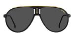 Carrera 65/N Champion Sunglasses, Unisex Aviator Sunglasses with UV-Protective Lenses