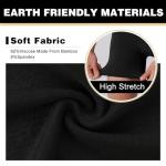 BAMBOO COOL Men's Ultra ComfortSoft Underwear, Moisture Wicking & Breathable No Ride Up Boxer Briefs with Fly, Multipack