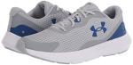 Under Armour Men's Surge 3, Mod Gray/Royal Blue, 10 Medium US