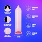 Crown Condoms — 500 Count — Lubricated Latex Condoms — 500 Count