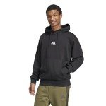 Adidas Essentials Men's Fleece Hoodie - Black/White