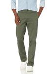 Goodthreads Men's Athletic-Fit Washed Chino Pants, -Olive, 33W x 32L