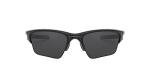 Oakley Mens OO9154 Half Jacket 2.0 XL Rectangular Sunglasses, Polished Black/Black Iridium, 62 mm