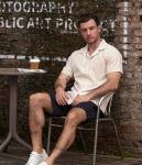 VATPAVE Mens Striped Summer Shirt Casual Button Down Short Sleeve Beach Shirts Cotton Shirts for Men X-Large Khaki