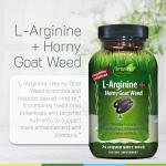 Irwin Naturals L-Arginine + Horny Goat Weed 75 Sgels