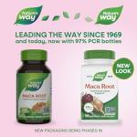 Nature's Way Maca Root, Traditional Libido Support*, 525 mg per Serving, Non-GMO Project Verified, 100 Vegan Capsules (Packaging May Vary)