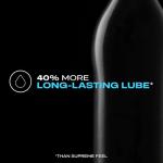 SKYN Supreme Feel Extra Lube Non-Latex Condoms, 8 Count, Ultra-Thin & with 40% Extra Lubrication for a Natural, Smooth Fit