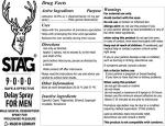 Stag 9000 Delay Spray formen 0.67 fl oz. 20 ml - Made in Germany by Drgenics Newyork (Two Bottles Stag Delay Spray)