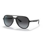 Ray-Ban RB4376 601/8G 57MM Black/Grey Gradient Pilot Sunglasses for Men for Women