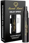 Secret Lover Delay Duration Spray for Men, Fast-Acting Control Formula for Long-Lasting Performance, Desensitized Spray for Enhanced Sensation Support, Retardante Para Caballeros 6ml