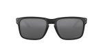Oakley Mens OO9102 Holbrook Square Sunglasses,Polished Black/Prizm Black,57mm