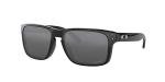 Oakley Mens OO9102 Holbrook Square Sunglasses,Polished Black/Prizm Black,57mm