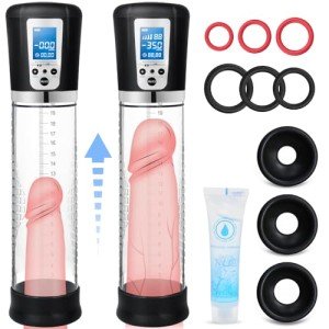 Adorime Electric Penis Vacuum Pump with 4 Intensities