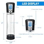 Adorime Electric Penis Vacuum Pump with 4 Intensities