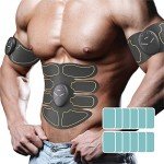 Muscle Toner Abs Stimulator with Gel Pads