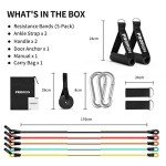 PROIRON 14-Piece Resistance Bands Set with Accessories