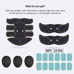 Muscle Toner Abs Stimulator with Gel Pads